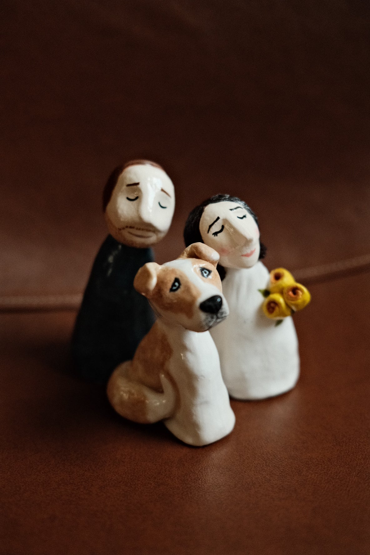 Wedding Cake Toppers (set of two)