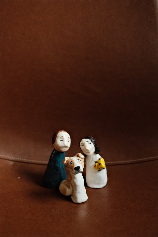 Wedding Cake Toppers (set of two)